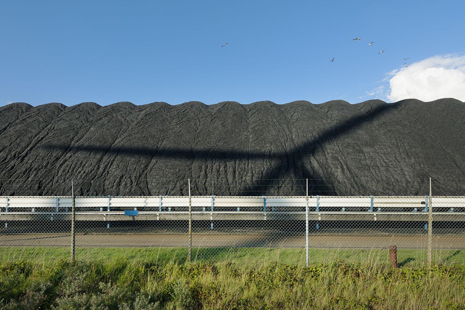 Bulk coal stockpile
