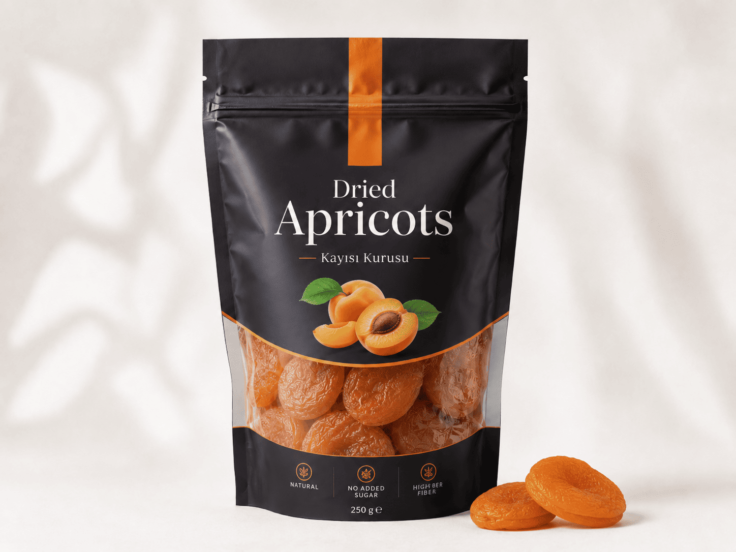 Dried apricots from Turkey