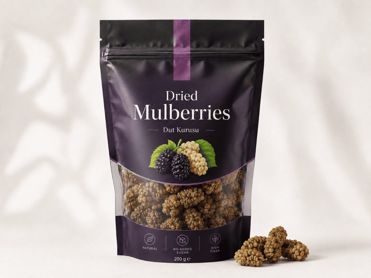 Dried mulberries